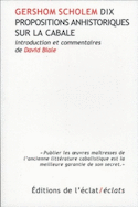 Dix propositions anhistoriques sur la Cabale